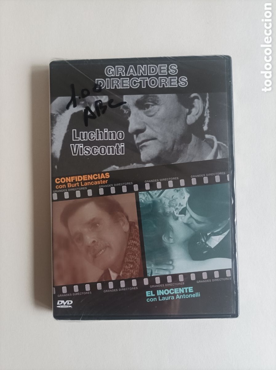 Cinema: Luchino Visconti. Confidencias. El inocente. DVD. Nuevo. Precintado