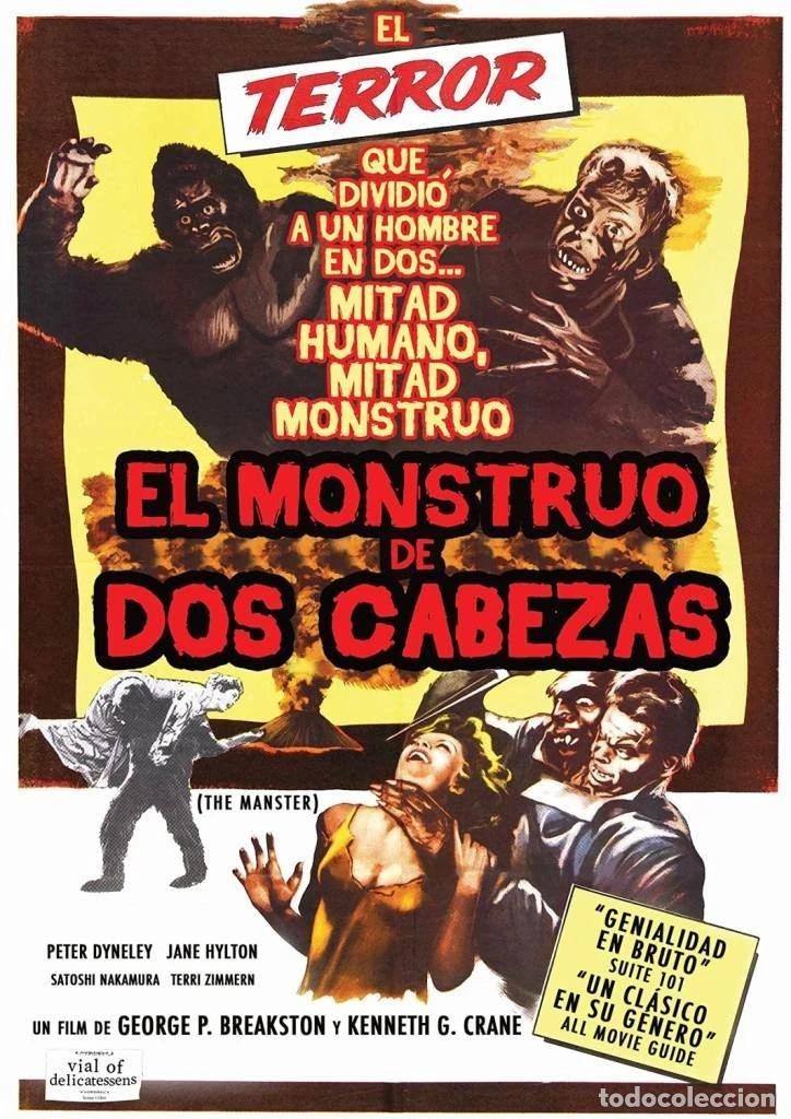 Cine: El monstruo de dos cabezas [DVD]