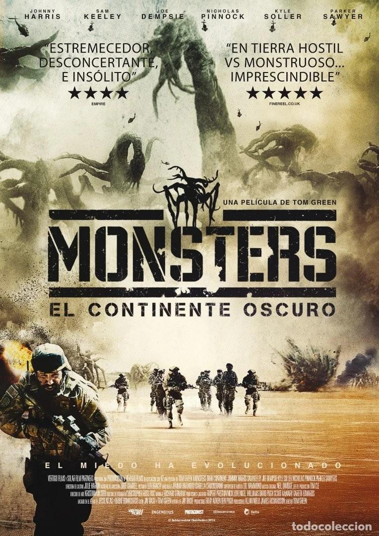 Cinema: Monsters: el Continente Oscuro [DVD] (2014) Monsters 2: Dark Continent