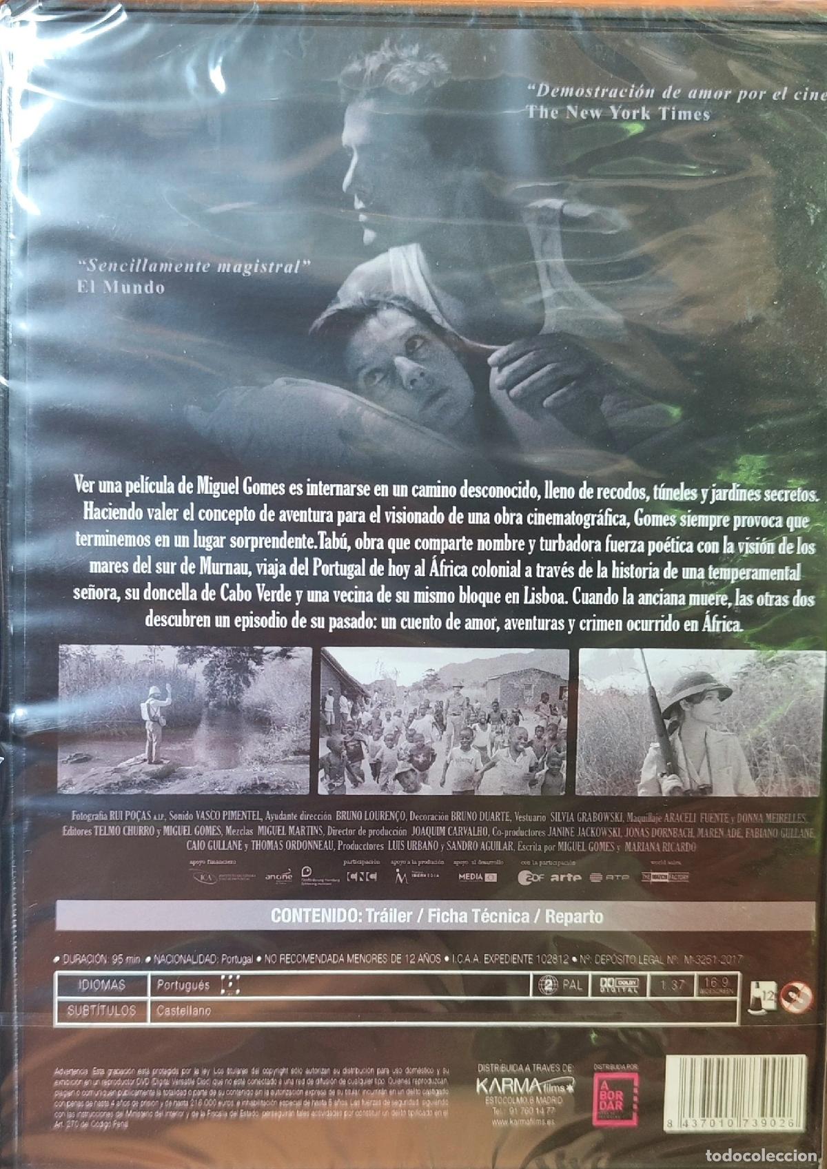 Cine: Tab&uacute; (vose) [DVD] - Foto 2
