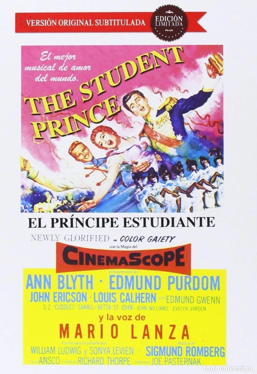 Cinema: El Pr&iacute;ncipe Estudiante DVDr 1954 The Student Prince