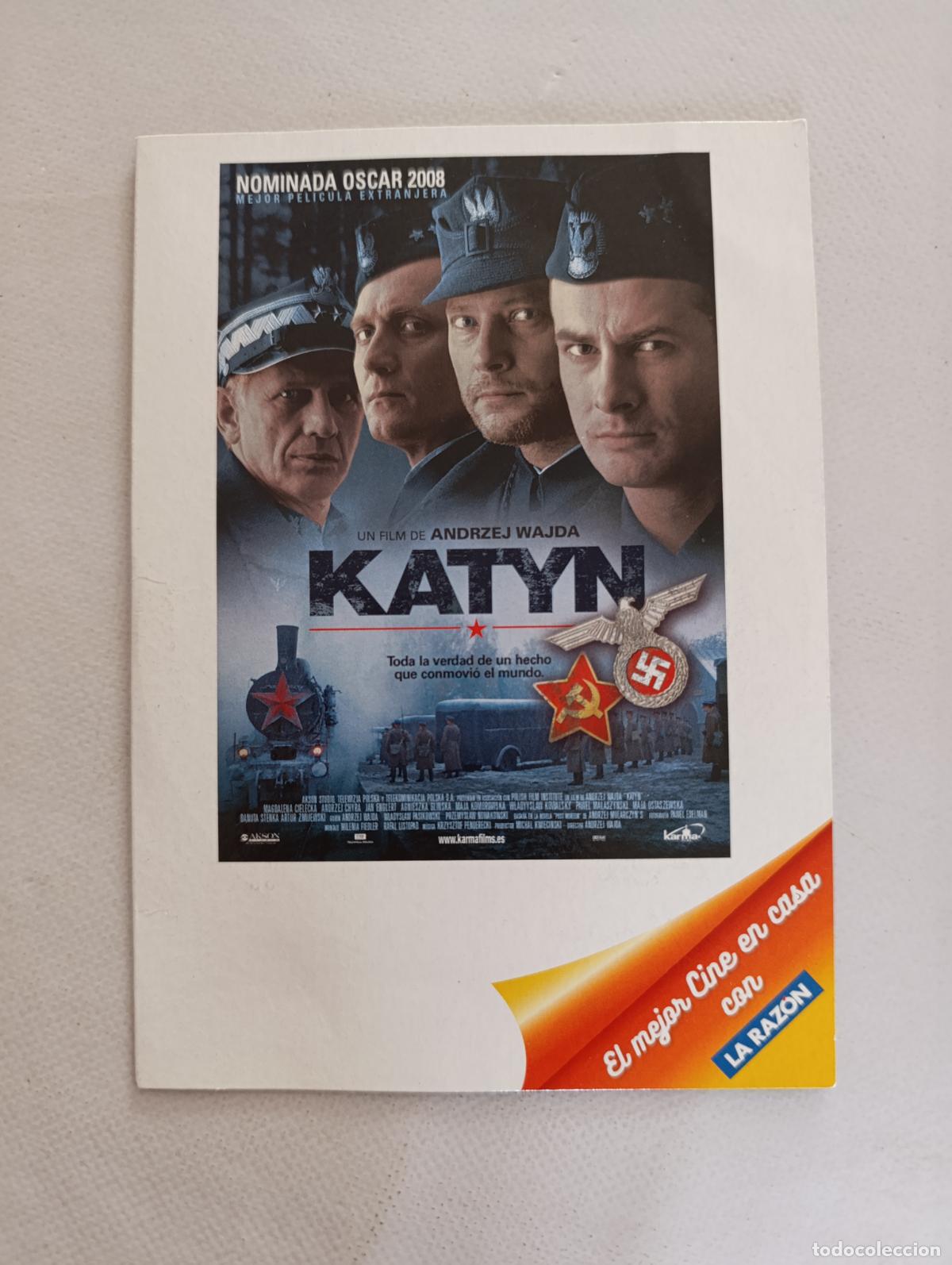 Cine: DVD KATYN - ANDRZEJ WAJDA - FUNDA FINA CARTON (L8)