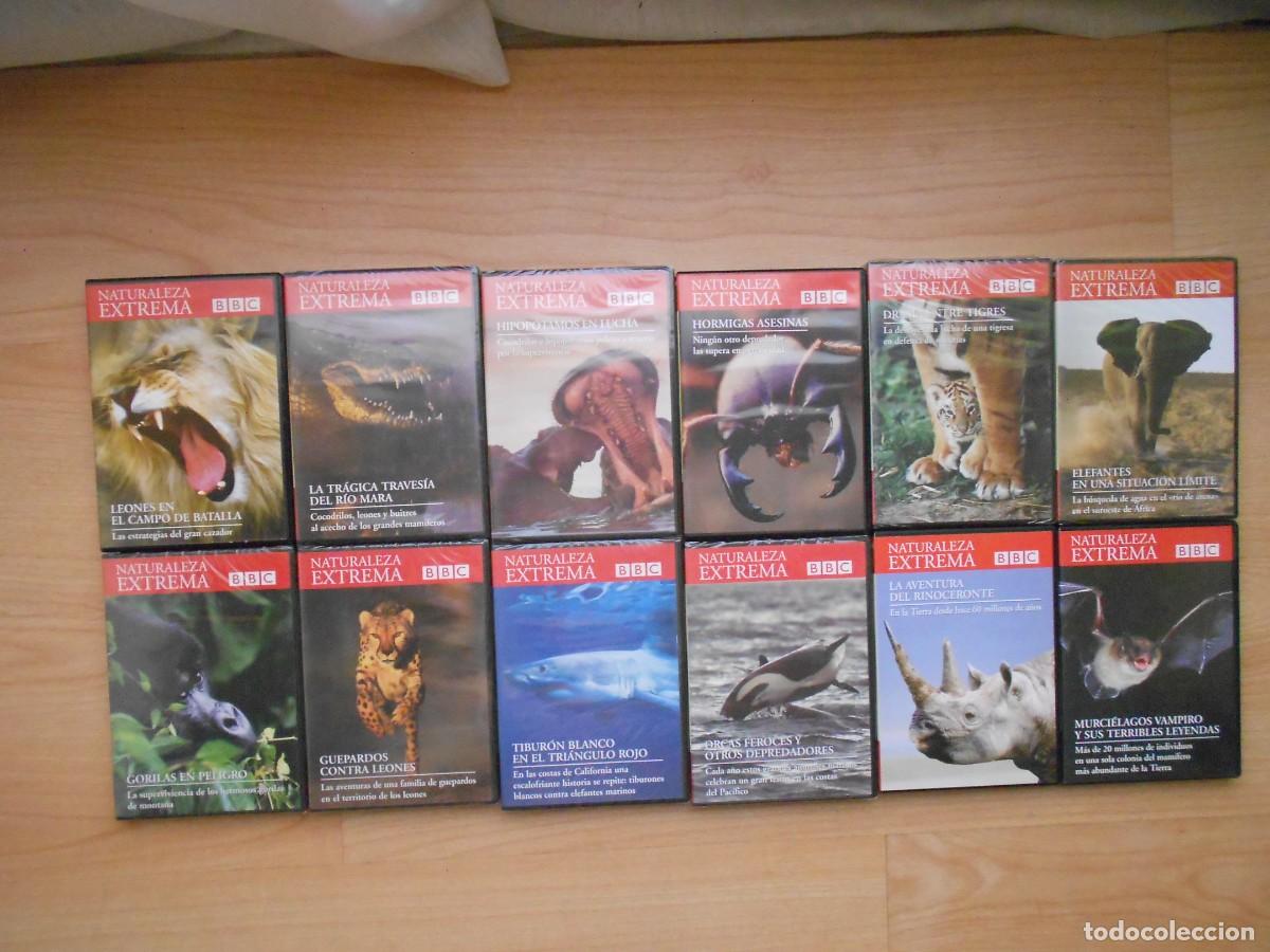 Cinema: NATURALEZA EXTREMA - COLECCION COMPLETA 12 DVDs - DOCUMENTALES de la BBC - 1&euro;y+