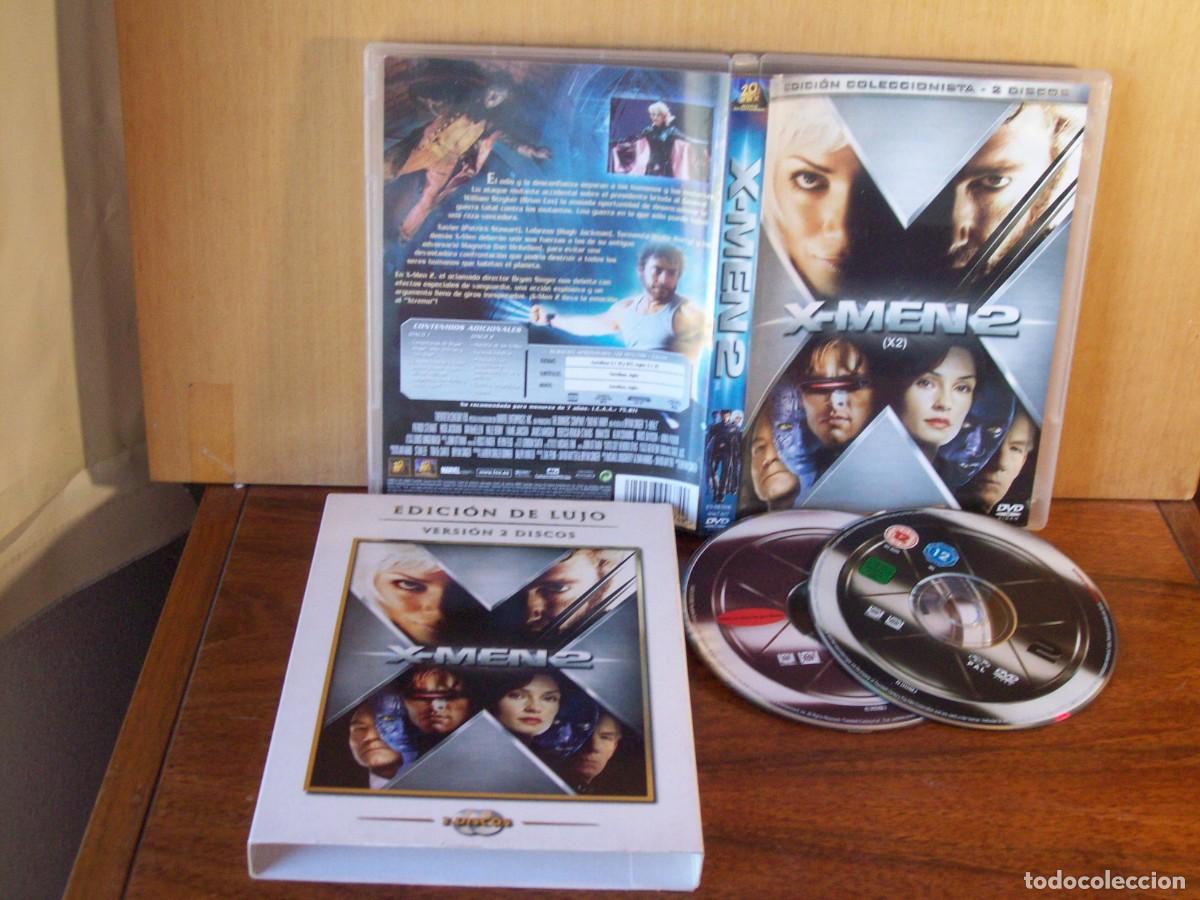 Cine: X-MEN 2 - HUGH JACKMAN - HALLE BERRY - DOBLE DVD EDICION DE LUJO EN ESTUCHE DE CARTON