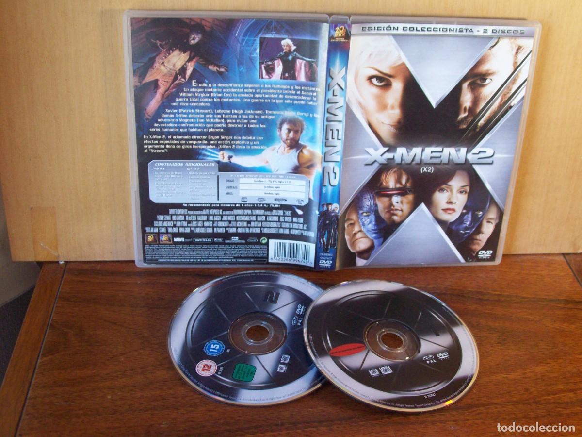 Kino: X-MEN 2 - HUGH JACKMAN - HALLE BERRY - PATRICK STEWART - DOBLE DVD EDICION COLECCIONISTA