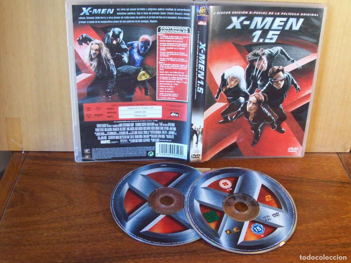 Cine: X - MEN 1,5 - HUGH JACKMAN - HALLE BERRY DOBLE DVD EDICION ESPECIAL DE LA PELICULA ORIGINAL