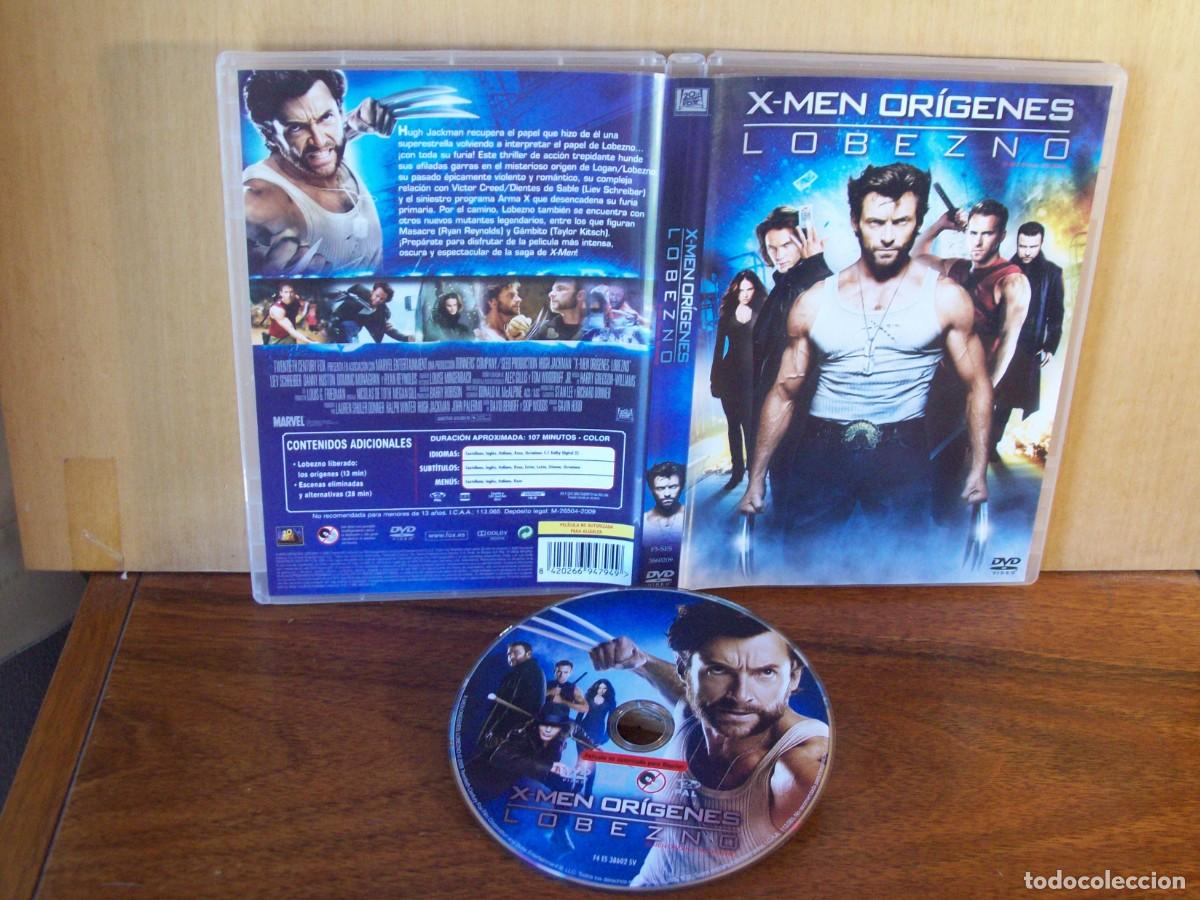 Cine: X - MEN ORIGENES - LOBEZNO - HUGH JACKMAN - LIEV SCHREIDER - DANNY HUSTON - DVD