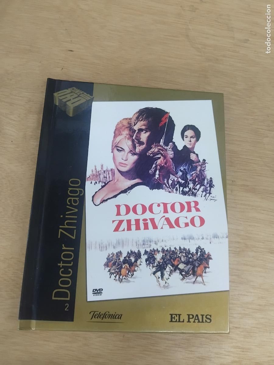 Cine: DOCTOR ZHIVAGO .DVD + LIBRITO 60 PAGINAS. TELEFONICA - EL PAIS, CINE DE ORO, N&ordm; 2