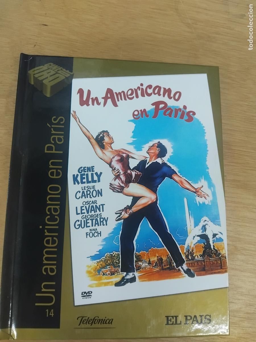 Cine: UN AMERICANO EN PARIS. DVD + LIBRITO 60 PAGINAS. TELEFONICA - ELUN A PAIS, CINE DE ORO, N&ordm; 14
