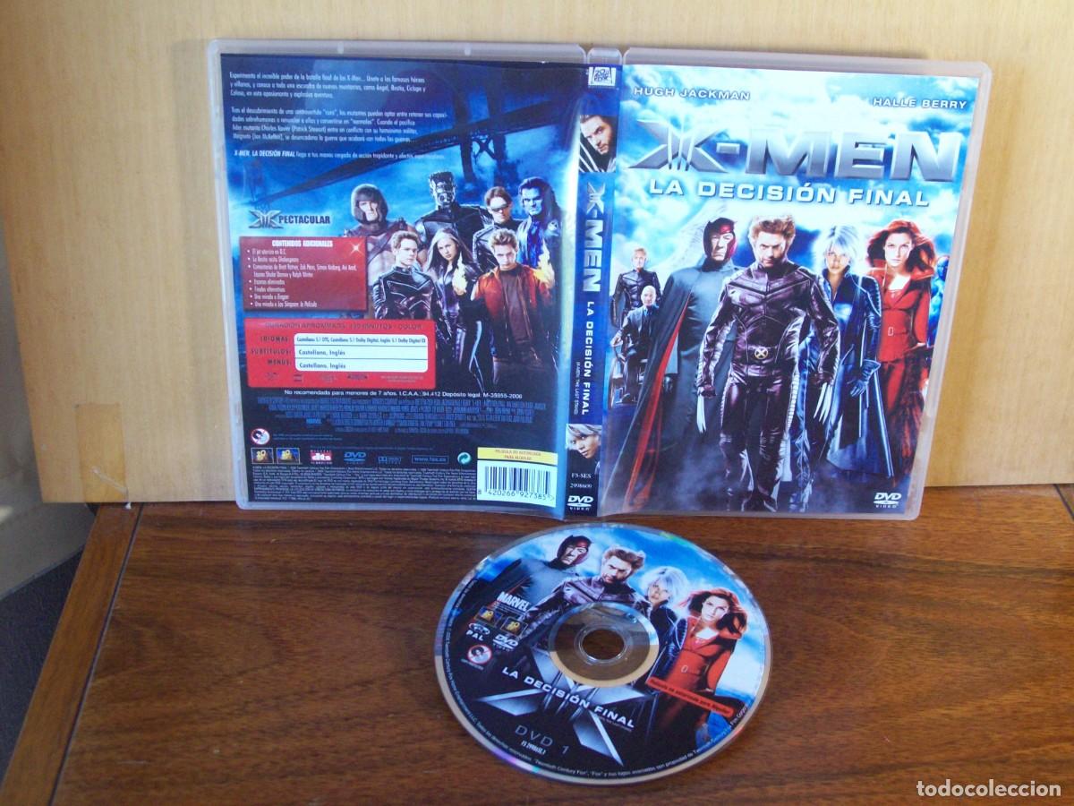 Cine: X - MEN LA DECISION FINAL - HUGH JACKMAN - HALLE BERRY - FAIKE JANSSEN - DVD