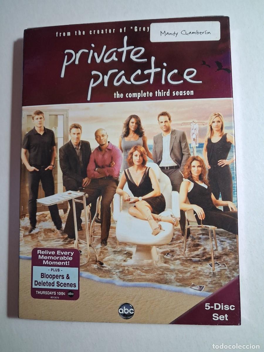 Cine: dvd 5 discos private practice. complete third season. castellano (seminuevo)