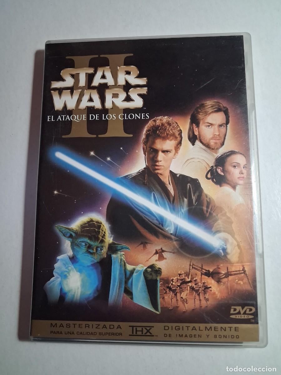 Cine: dvd 2 discos stars wars II el ataque de los clones. 137 min (seminuevo)