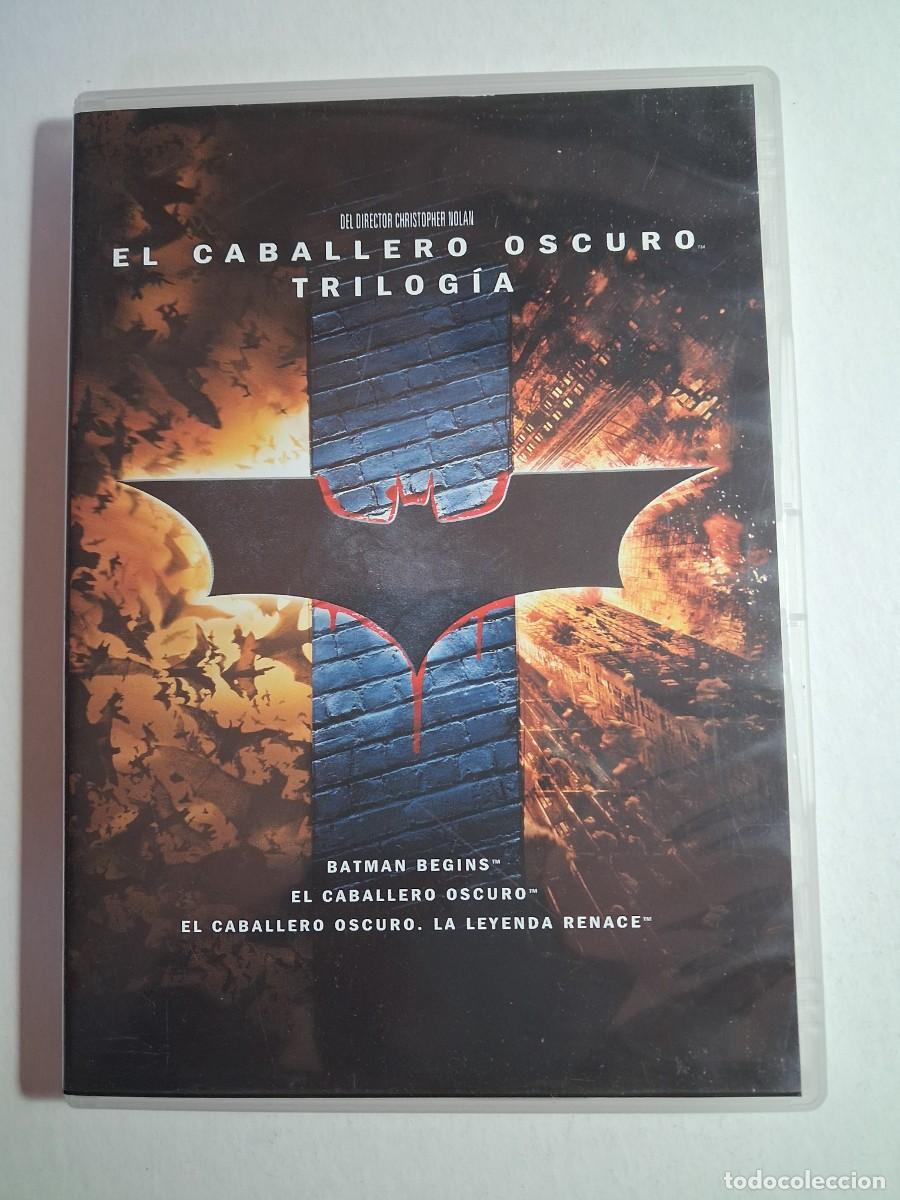 Cinema: dvd 3 discos el caballero oscuro. trilog&iacute;a. 134, 147 y 160 min (seminuevo)