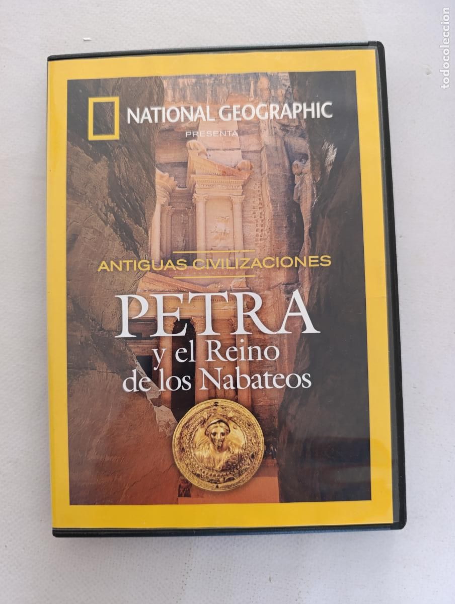 Cine: DVD PETRA Y EL REINO DE LOS NABATEOS - ANTIGUAS CIVILIZACIONES - NATIONAL GEOGRAPHIC (R8)