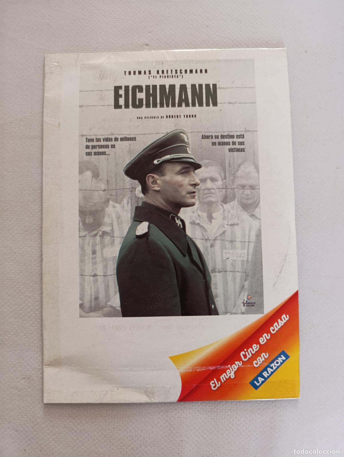 Cine: DVD EICHMANN - FUNDA FINA CARTON (R8)