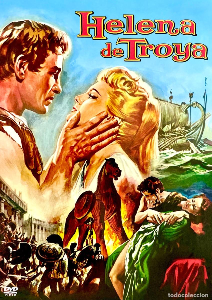 Cine: HELENA DE TROYA. Rossana Podest&aacute;. Brigitte Bardot. Robert Wise. 1956. EDICI&Oacute;N CON EXTRAS.