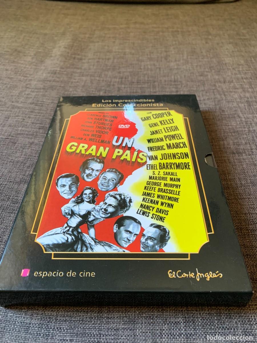 Cine: DVD. UN GRAN PAIS. INCLUYE LIBRILLO. BUENA CONSERV. PEDIDO MINIMO 10 EUROS.