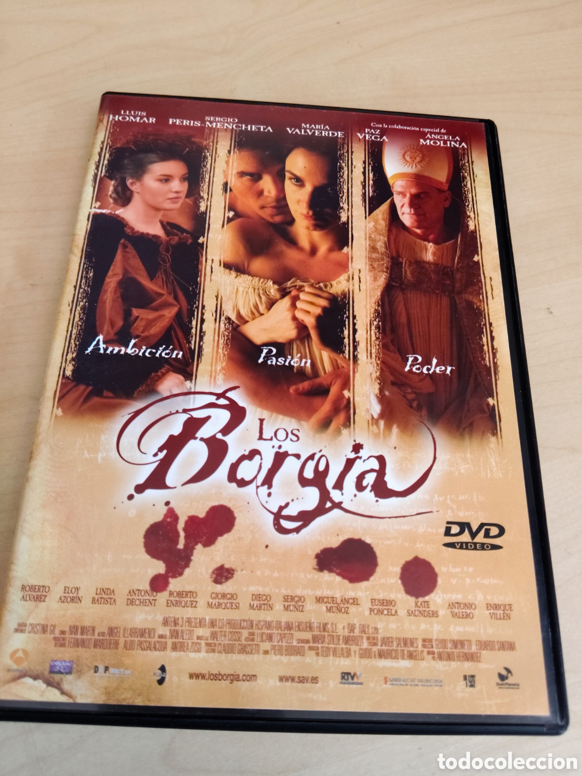 Cine: RD62 los borgia DVD SEGUNDAMANO