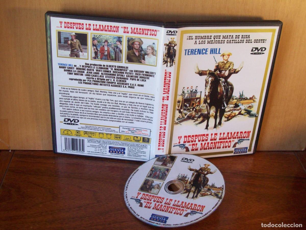 Cine: Y DESPUES LE LLAMARON EL MAGNIFICO - TERENCE HILL - GREGORY WALCOTT . HARRY CAREY - DVD
