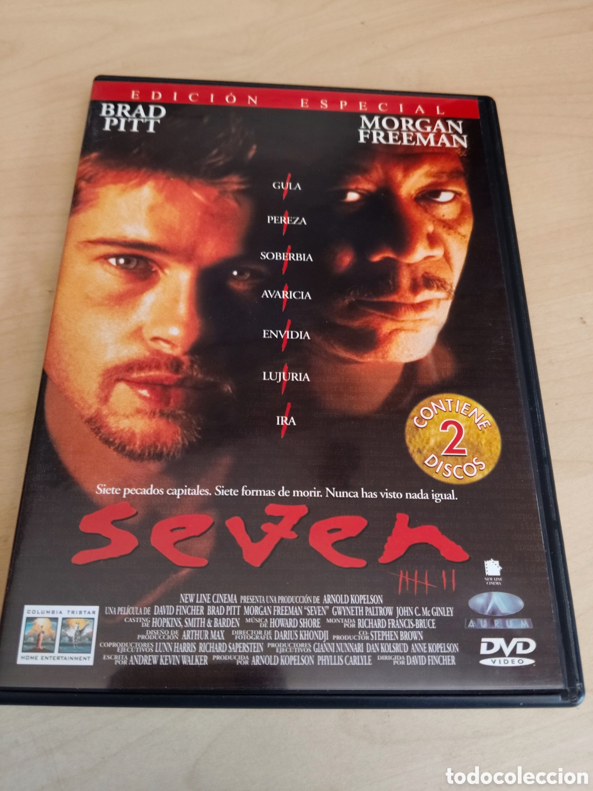 Cine: RD62 Seven DVD SEGUNDAMANO