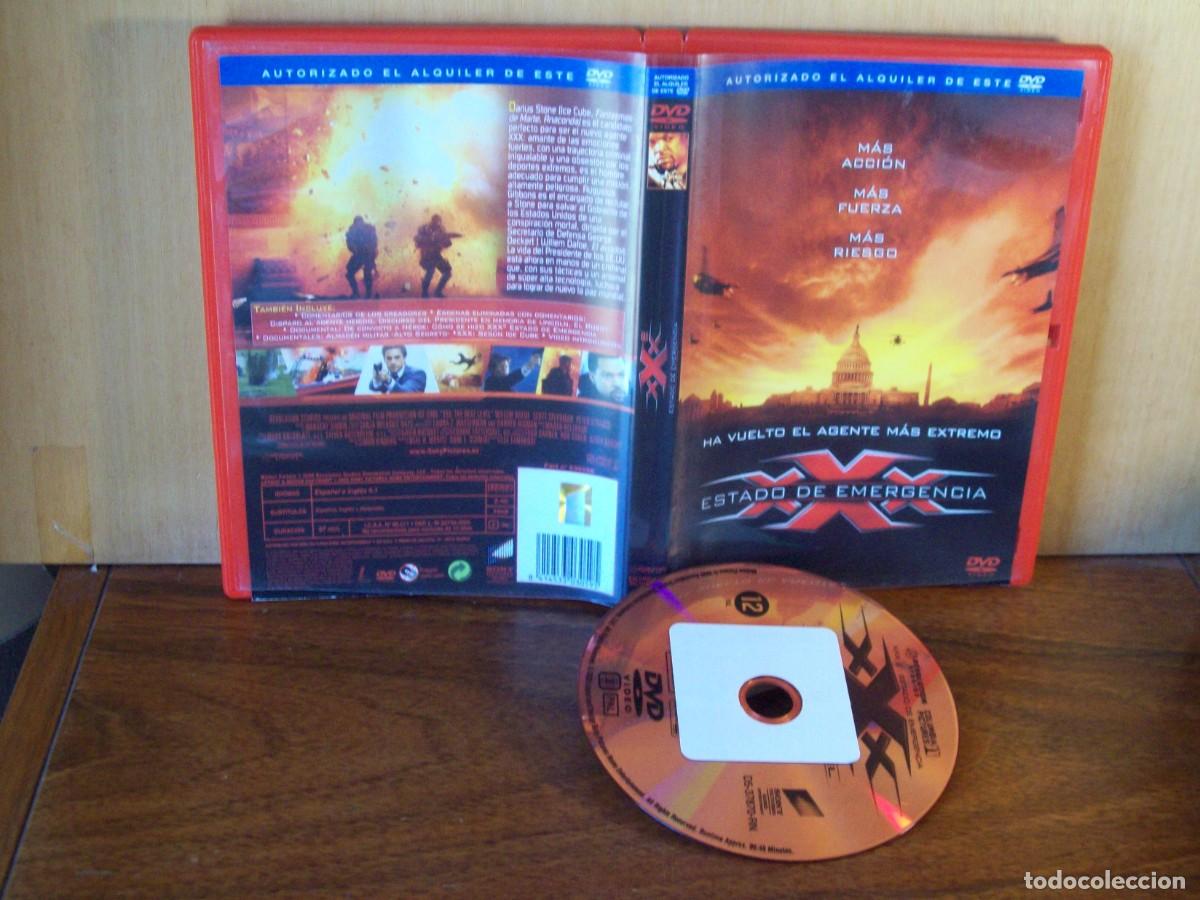 Cine: XXX ESTADO DE EMERGENCIA -ICE CUVE WILLIAM DAFOE - PETER STRAUSS - DVD EDICION ALQUILER