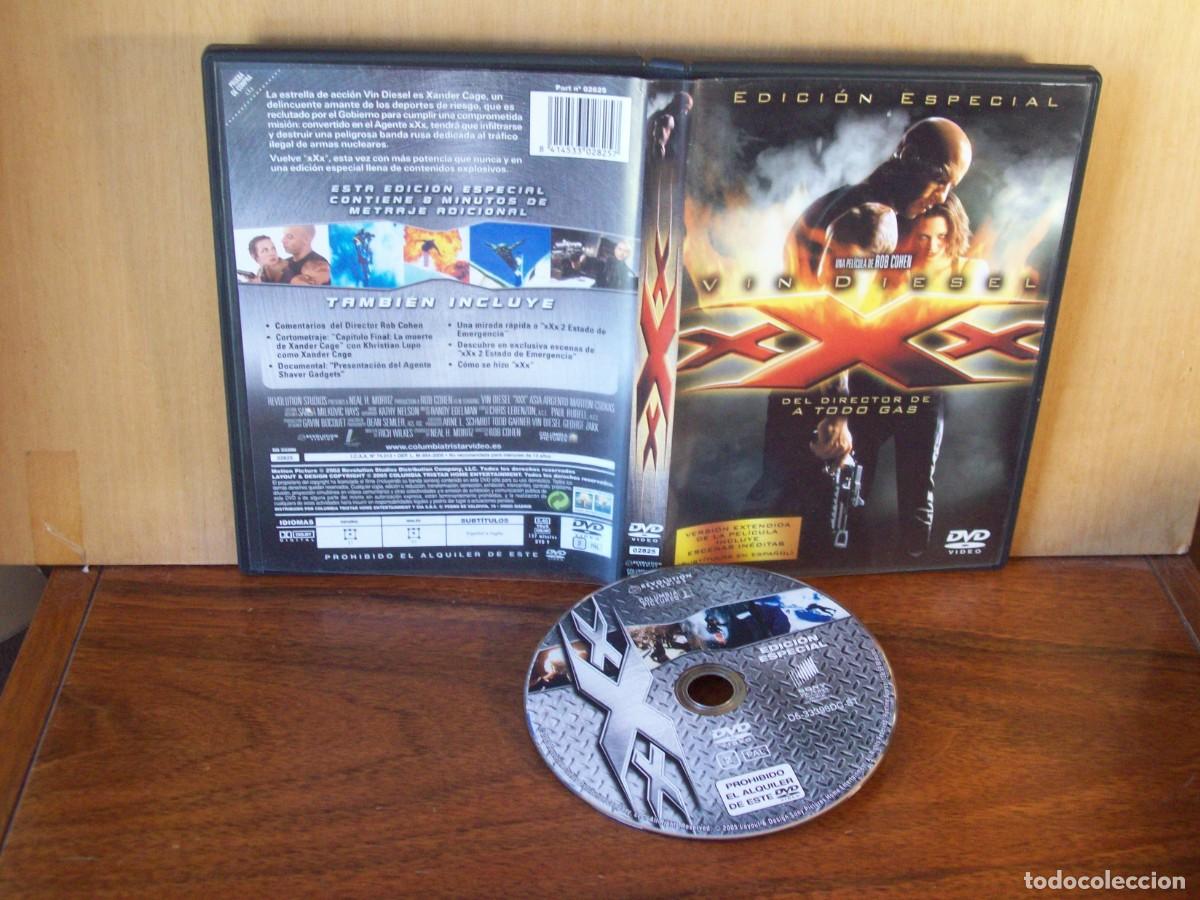 Cine: XXX -VIN DIESEL - ASIA ARGENTO - MARTON CSOKAS - DVD EDICION ESPECIAL