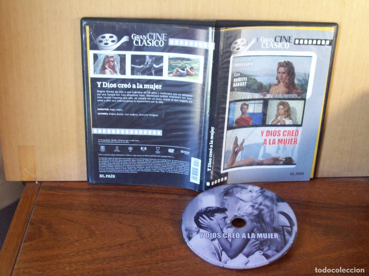 Cine: Y DIOS CREO LA MUJER - BRIGITTE BARDOT - DVD CAJA FINA EDICION PERIODICO EL PAIS