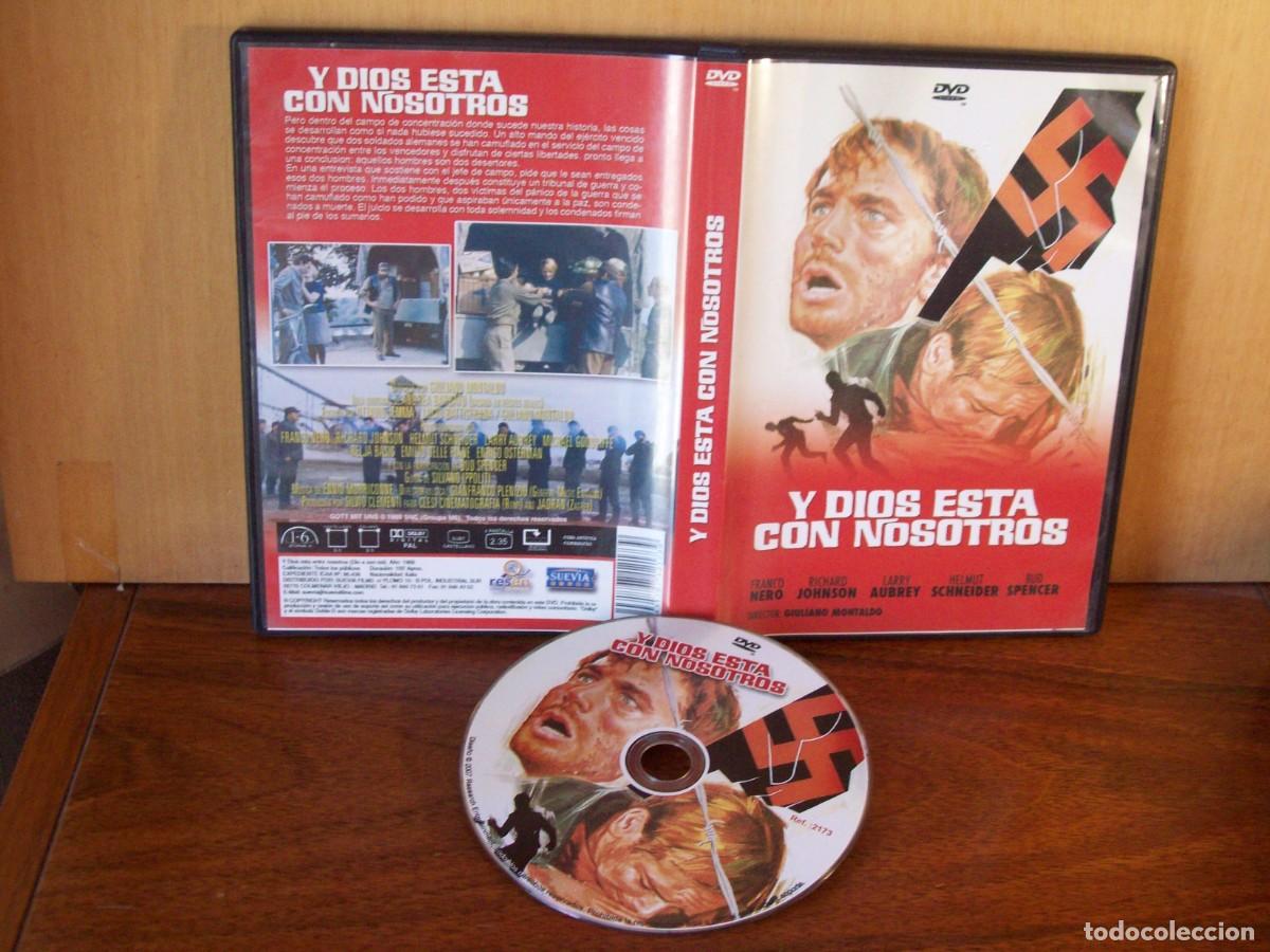 Cine: Y DIOS ESTA CON NOSOTROS - FRANCO NERO - RICHARD JOHNSON - LARRY AUBREY - BUD SPENCER - DVD