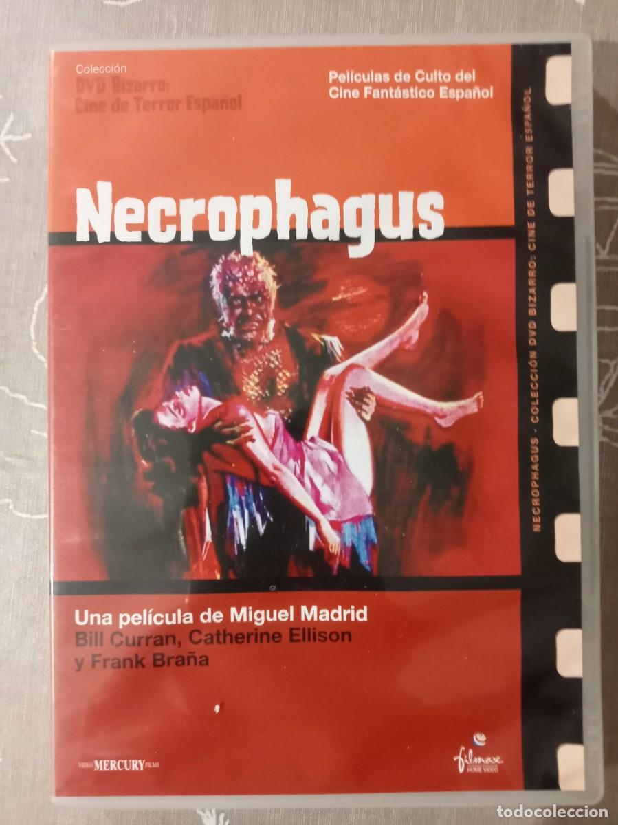 Cine: PEL&Iacute;CULA: NECROPHAGUS (1971). COLECCI&Oacute;N DVD BIZARRO, TERROR ESPA&Ntilde;OL. DESCATALOGADA.