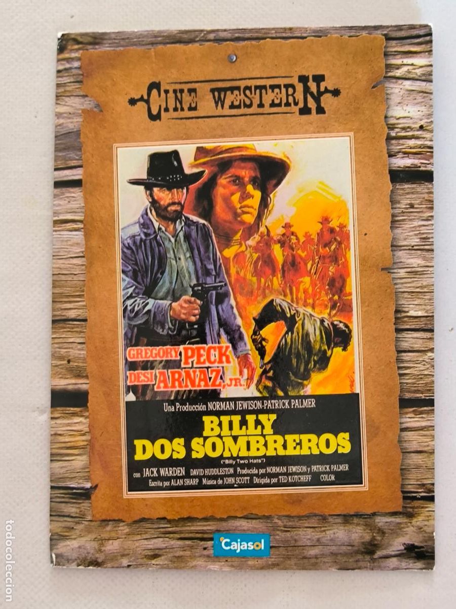 Cine: DVD BILLY DOS SOMBREROS - FUNDA FINA CARTON (5S)