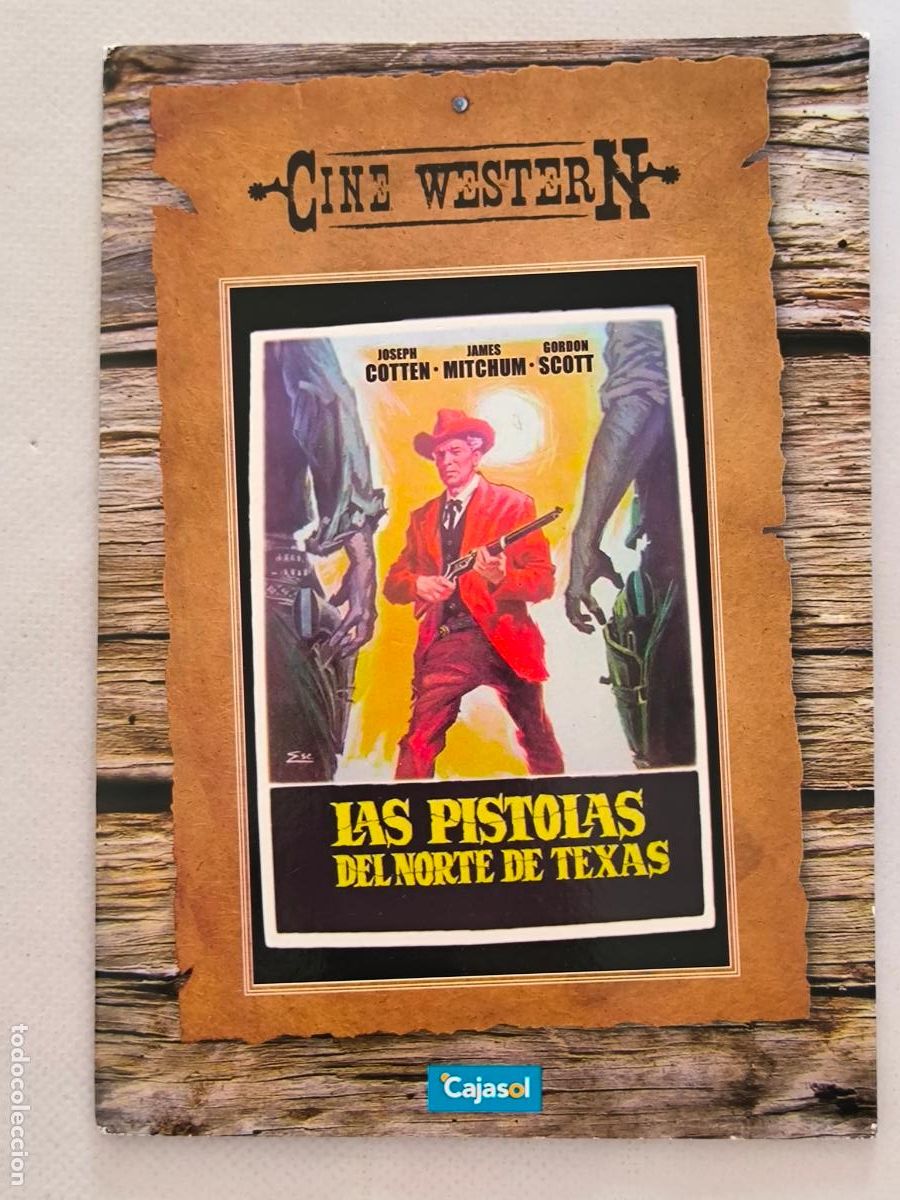 Cine: DVD LAS PISTOLAS DEL NORTE DE TEXAS - FUNDA FINA CARTON (5S)