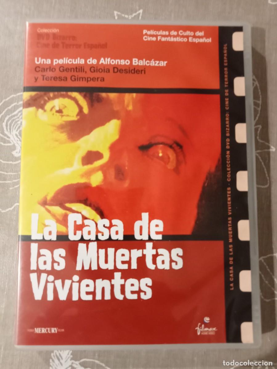 Cine: PEL&Iacute;CULA: LA CASA DE LAS MUERTAS VIVIENTES (1972). DVD BIZARRO, TERROR ESPA&Ntilde;OL. DESCATALOGADA.