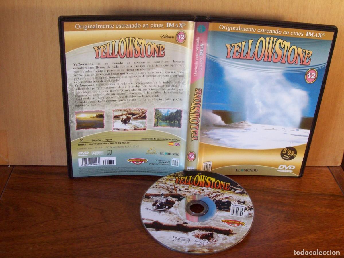 Cine: DOCUMENTALES : YELLOWSTONE - CINES IMAX - DVD EDITADO POR EL MUNDO