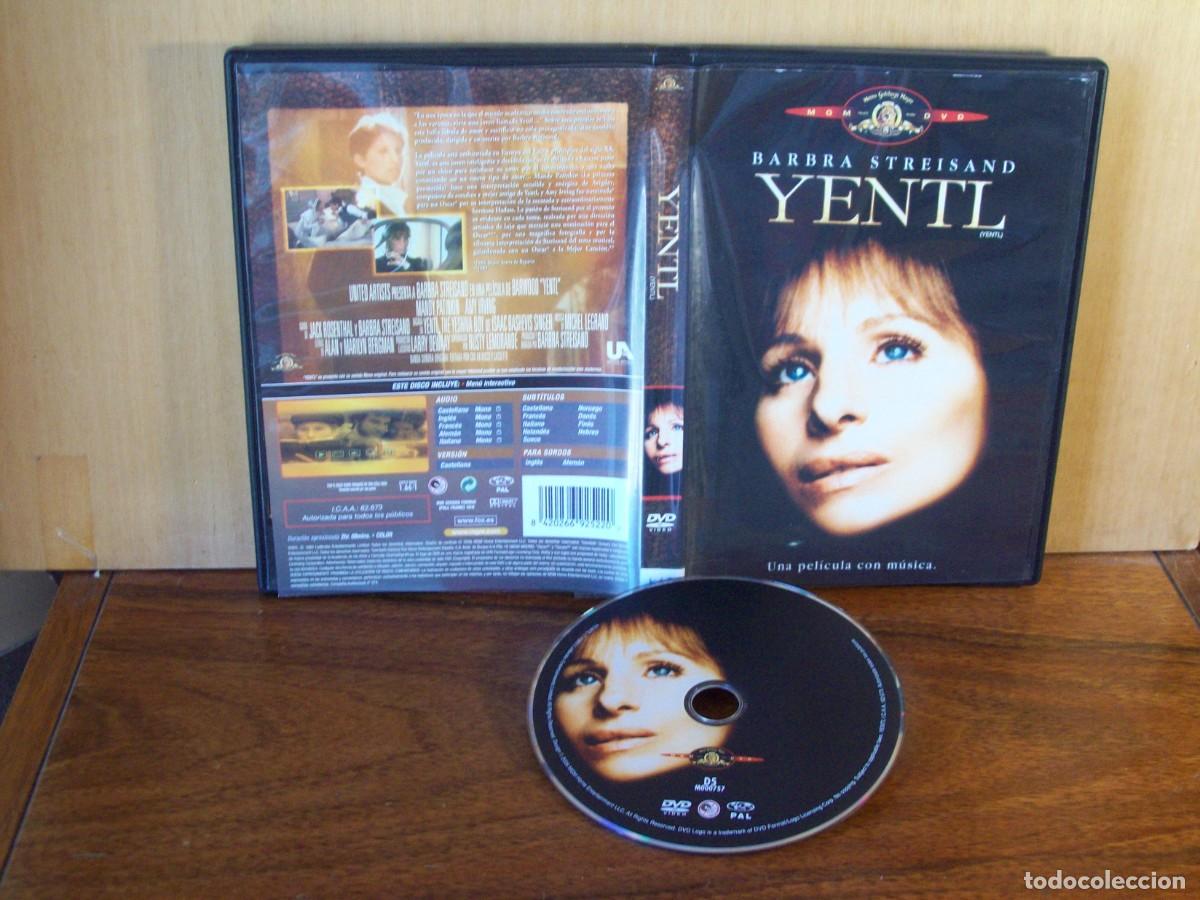 Cine: YENTL - BARBRA STREISAND - MANDY PATIKIN - AMY IRVING - DVD