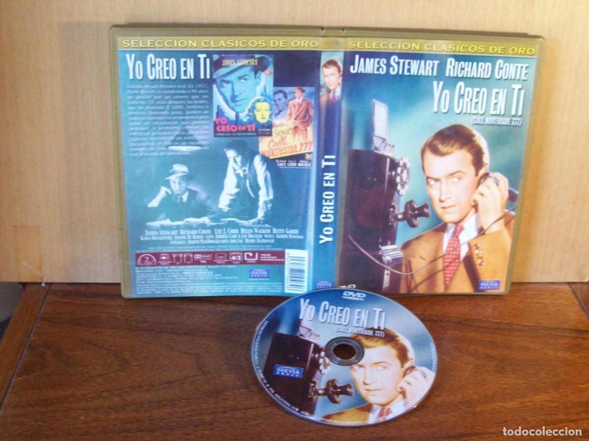 Cine: YO CREO EN TI - JAMES STEWART - RICHARD CONTE - LEE J. COOB- HELEN WALKER - DVD