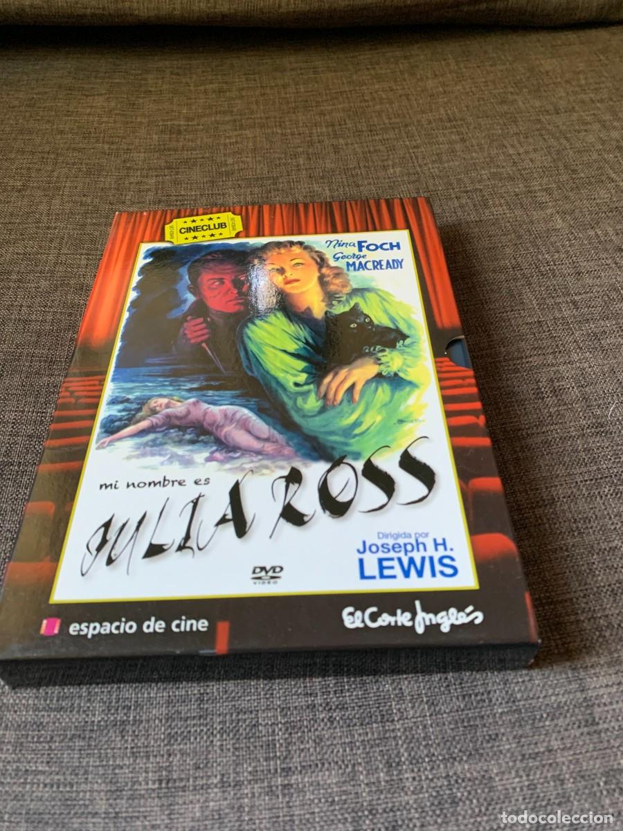 Cine: DVD. MI NOMBRE ES JULIA ROSS. INCLUYE LIBRILLO. BUENA CONSERV. PEDIDO MINIMO 10 EUROS.