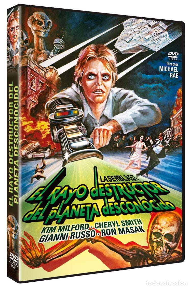 Cine: El Rayo Destructor del Planeta Desconocido DVD 1978 Laserblast