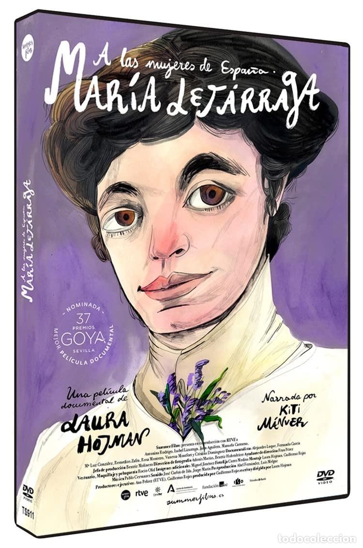 Cinema: A las Mujeres de Espa&ntilde;a. Mar&iacute;a Lej&aacute;rraga [DVD] (2022)