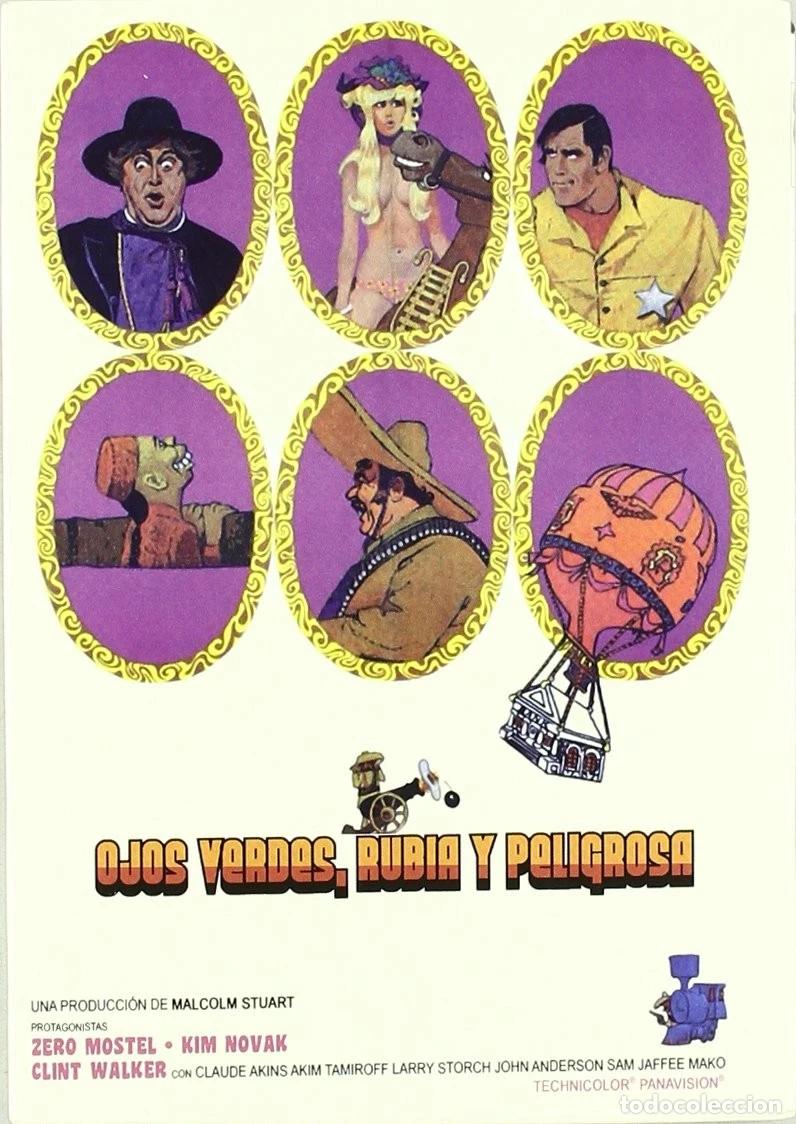 Cin&eacute;ma: Ojos verdes, rubia y peligrosa [DVD]