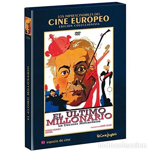 Cinema: El Ultimo Millonario DVD Le dernier milliardaire con libreto 32 pags funda de cart&oacute;n.