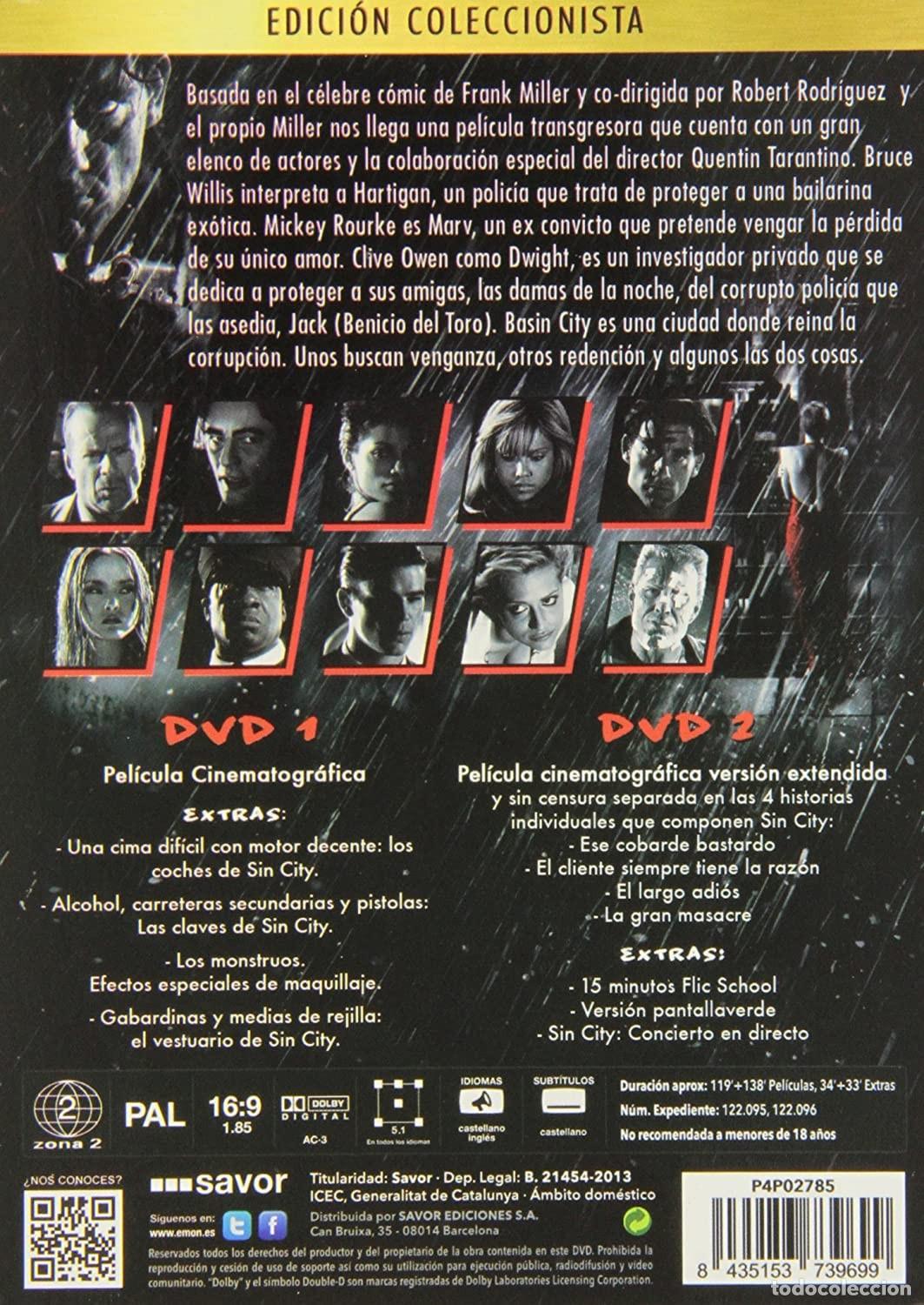 Cine: Sin City [DVD] - Foto 2