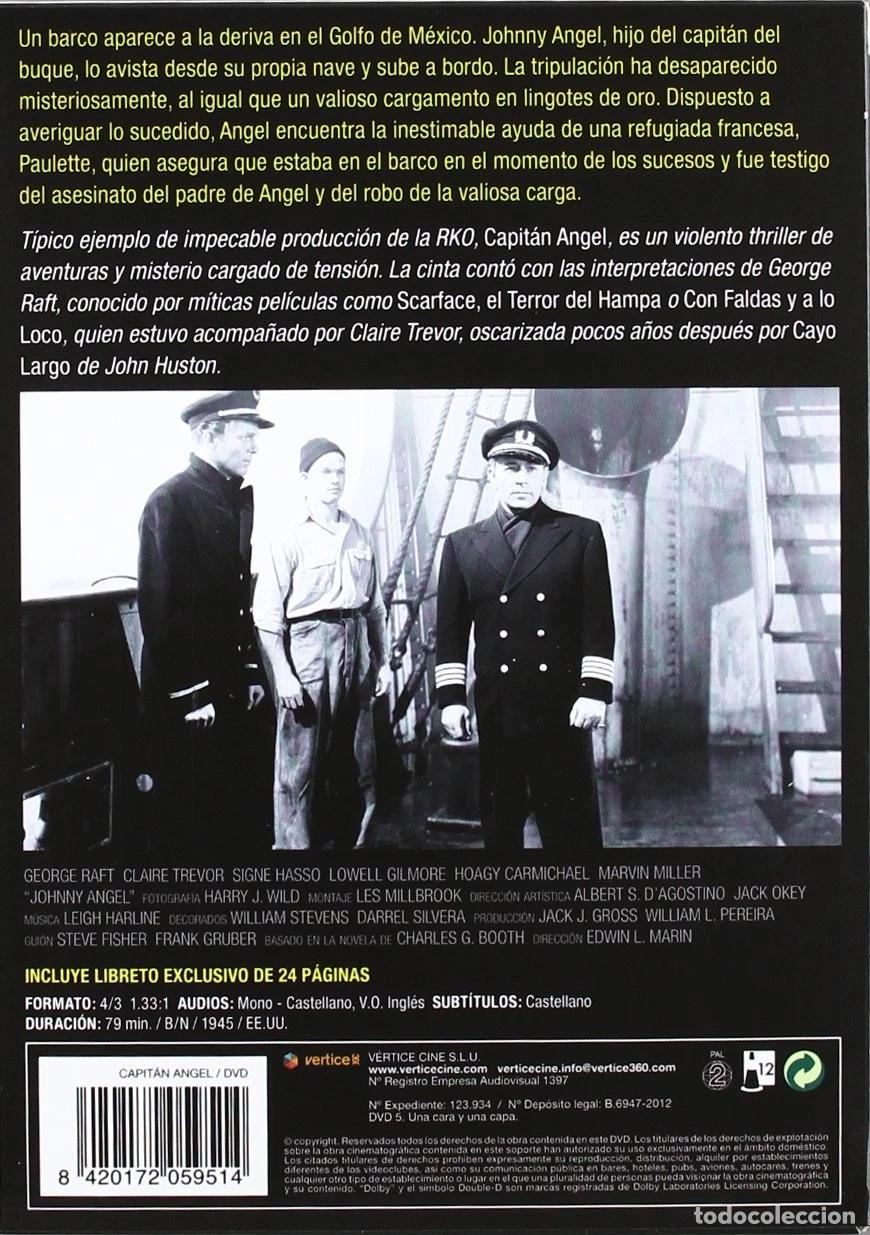 Cine: CAPITAN ANGEL (DVD) - Foto 2