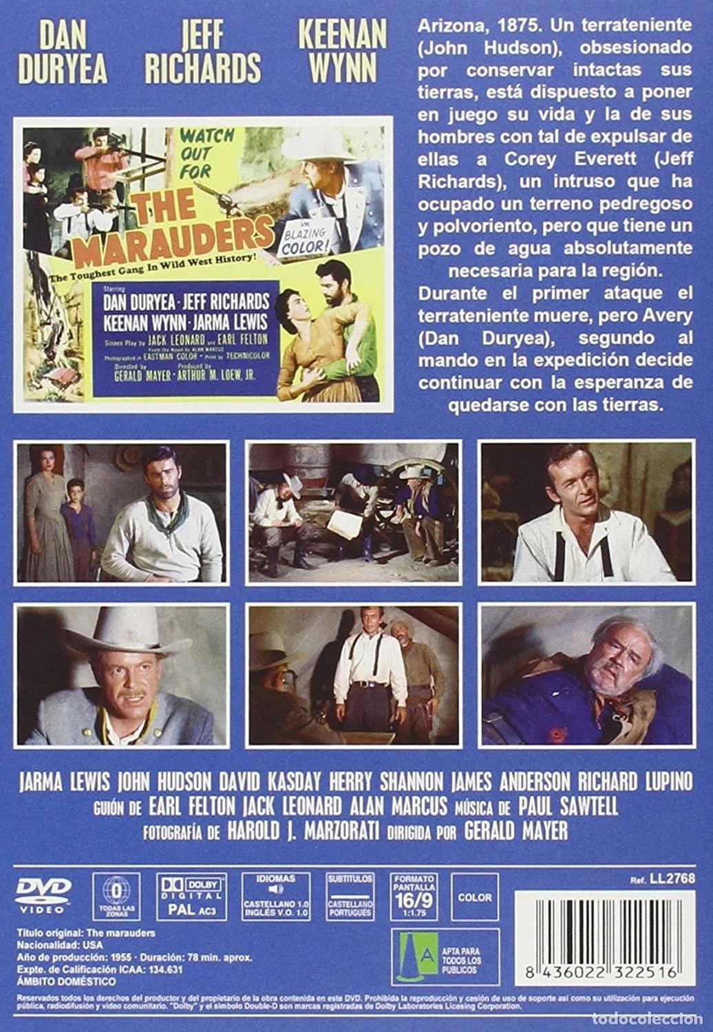 Cine: LOS MERODEADORES (DVD) - Foto 2