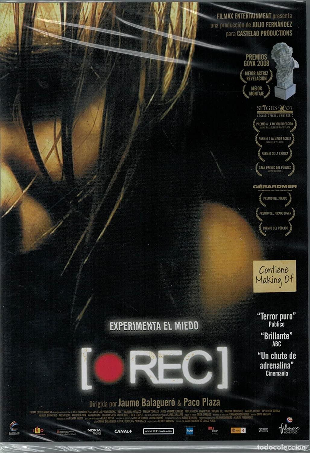 Cinema: Rec 1 DVD by Jaume Balguer&oacute; y Paco Plaza with English Subtitles [DVD]