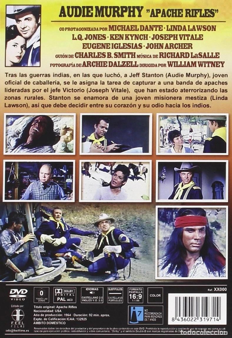Cine: RIFLES APACHES (DVD) - Foto 2