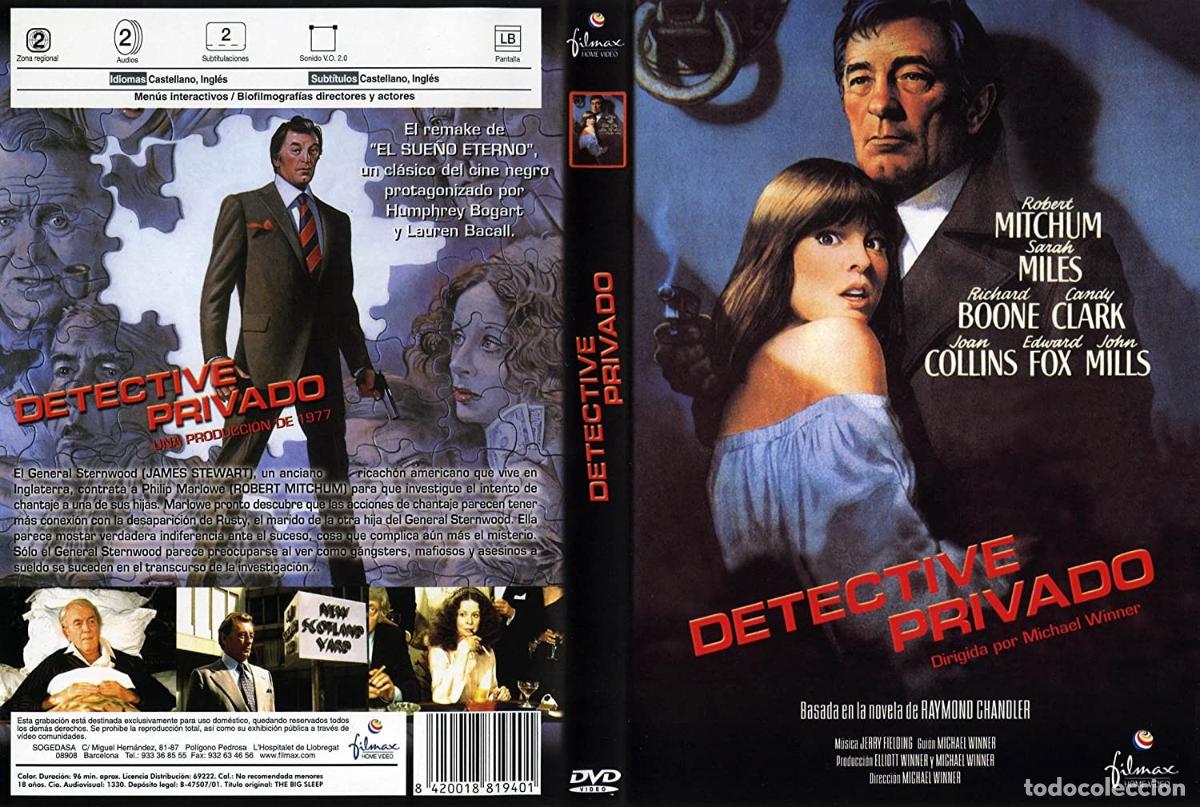 Cinema: DETECTIVE PRIVADO 1978 The Big Sleep