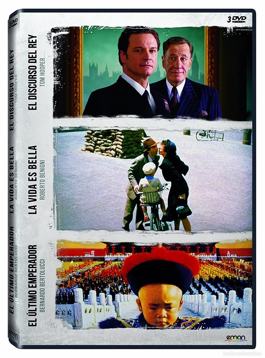 Cinema: Pack: Bernardo Bertolucci + Roberto Benigni + Tom Hopper [DVD]