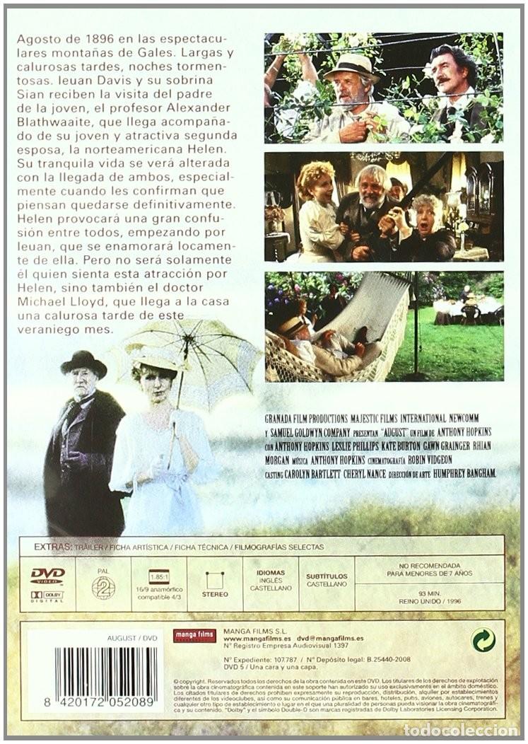 Cine: August [DVD] 1997 August - Foto 2