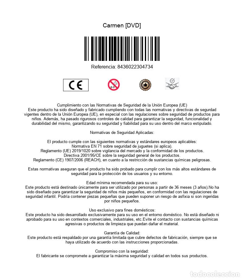 Cine: Carmen [DVD] - Foto 3