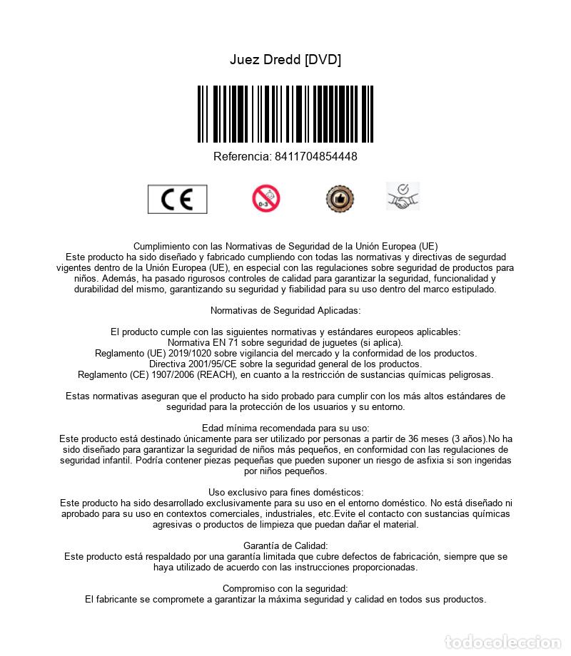 Cine: Juez Dredd [DVD] - Foto 2